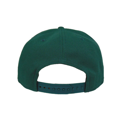 MInnesota Wild New Era 9FIFTY Snapback Cap Dark Green dark green Back View