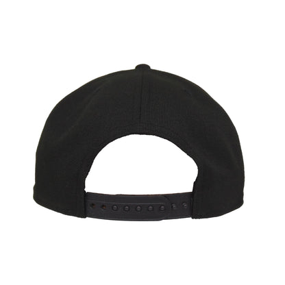 San Jose Sharks New Era 9FIFTY Snapback Cap black black Back View