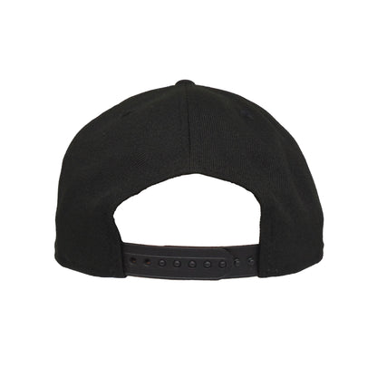 Detroit Redwings New Era 9FIFTY Snapback Cap black black Back View