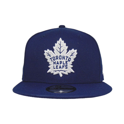 Toronto Maple Leafs New Era 9FIFTY Snapback Cap Light Navy navy Front View