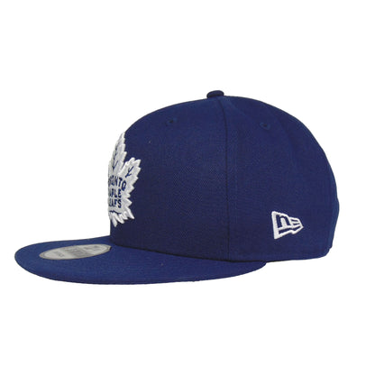 Toronto Maple Leafs New Era 9FIFTY Snapback Cap Light Navy navy Side View
