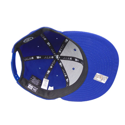 Tampa Bay Lightning New Era 9FIFTY Snapback Cap Dark Royal blue Undervisor View