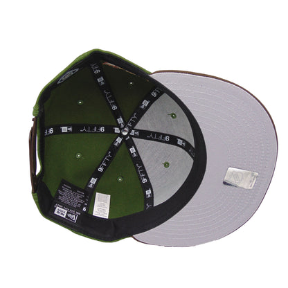 Anaheim Ducks New Era 9FIFTY Snapback Cap Alpine Green 30th dark green Additional View