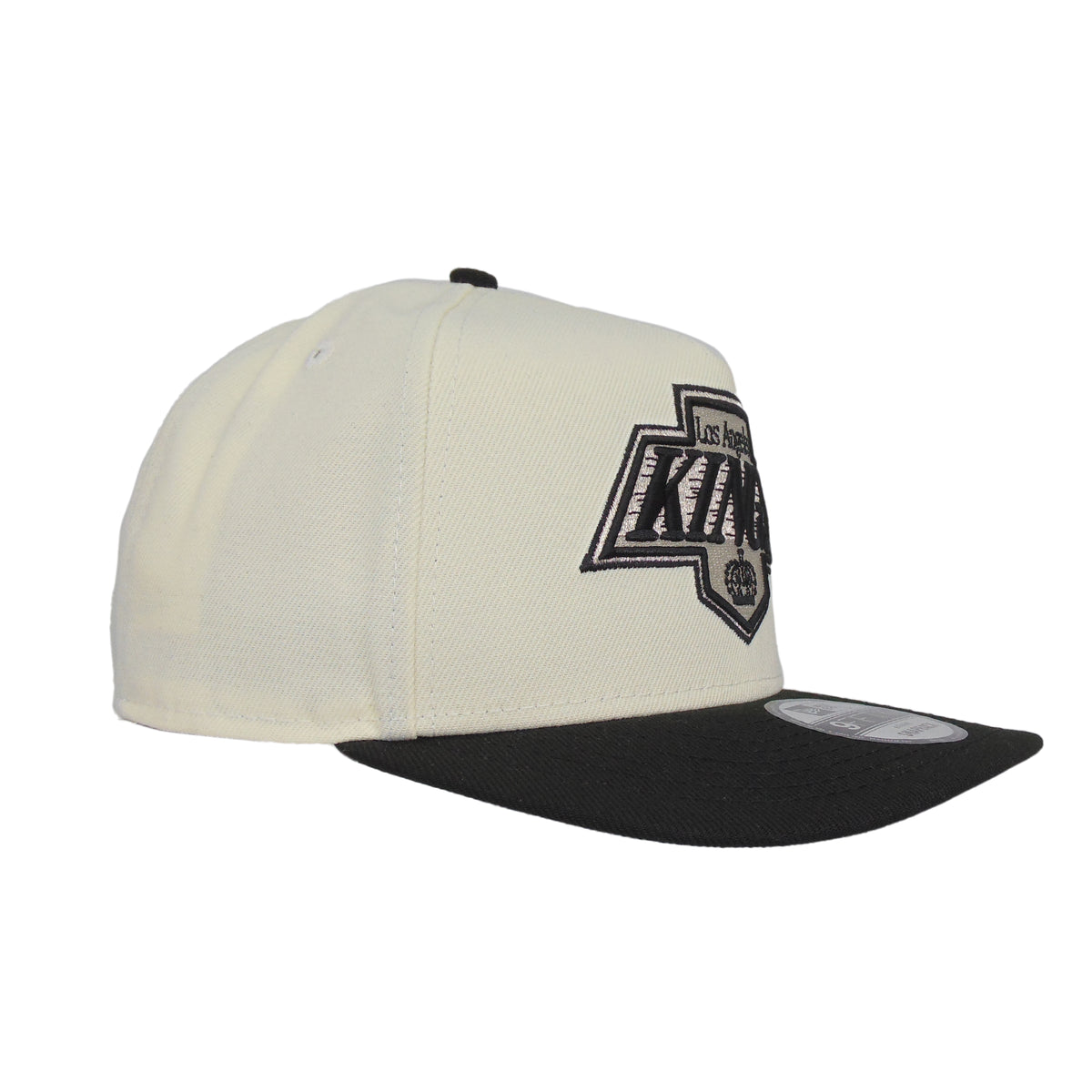 Los Angeles Kings New Era 9FIFTY Snapback Cap Chrome Black