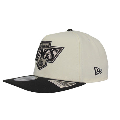 Los Angeles Kings New Era 9FIFTY Snapback Cap Chrome Black