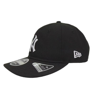 New York Yankees Custom 9FIFTY Retro Crown New Era Cap black black Side View