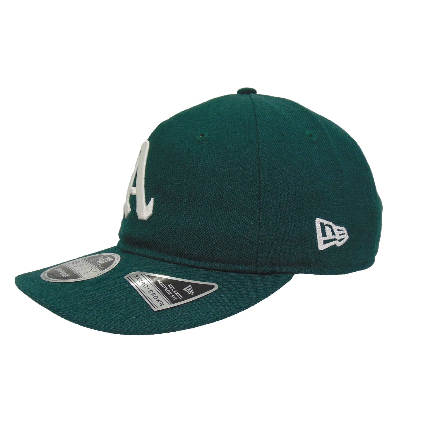 Oakland Athletics Custom 9FIFTY Retro Crown New Era Cap DGRN