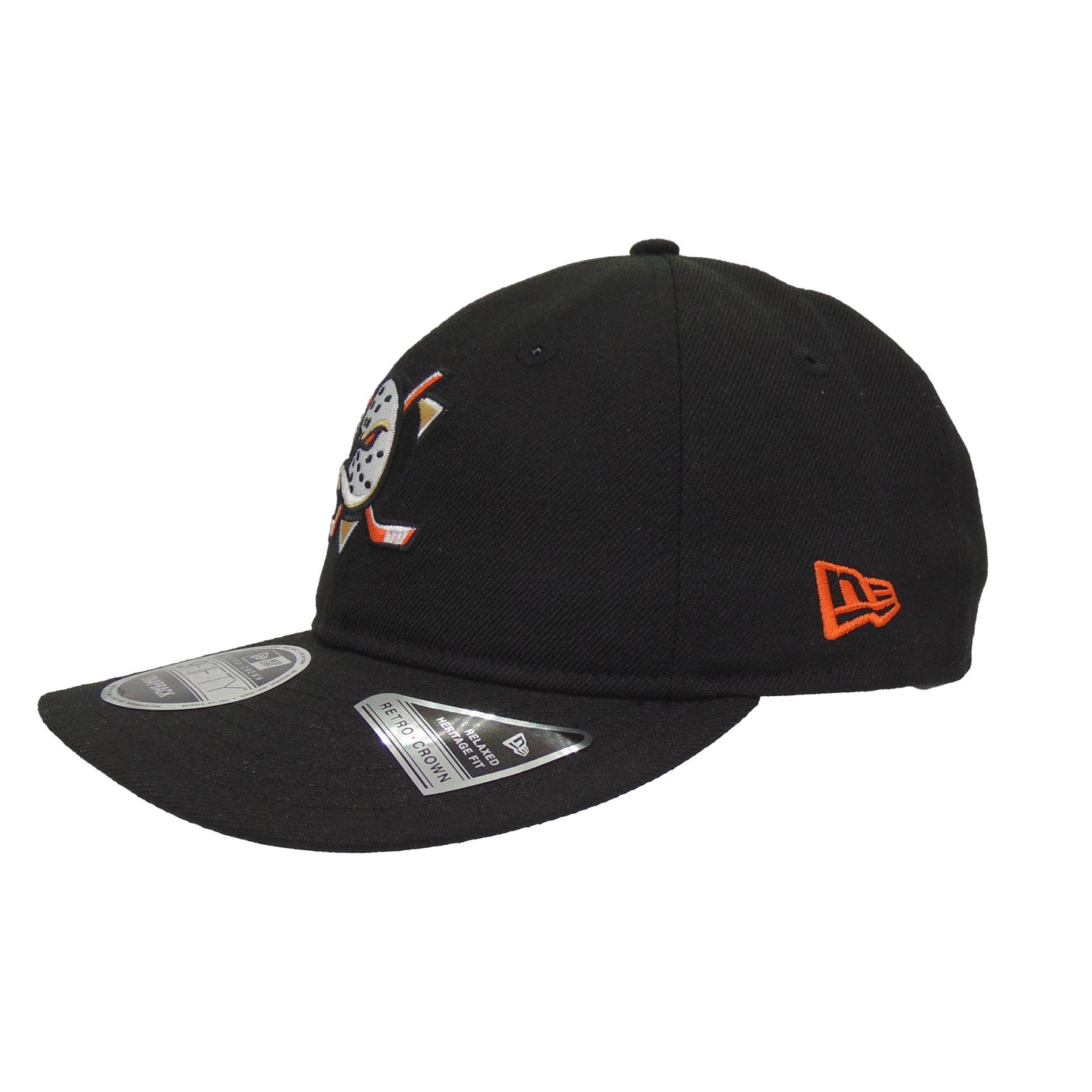 Anaheim Ducks Custom 9FIFTY Retro Crown New Era Cap black