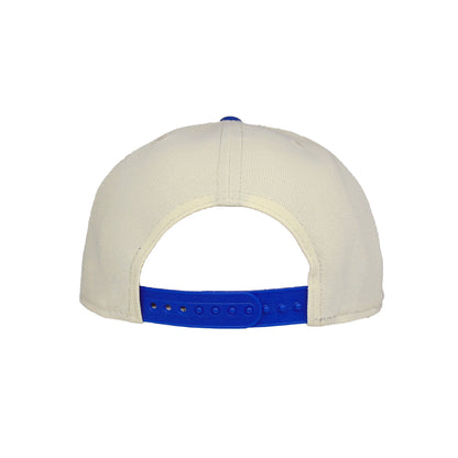 New York Knicks 9FIFTY AF New Era Snapback Cap chrome royal chrome
blue Back View