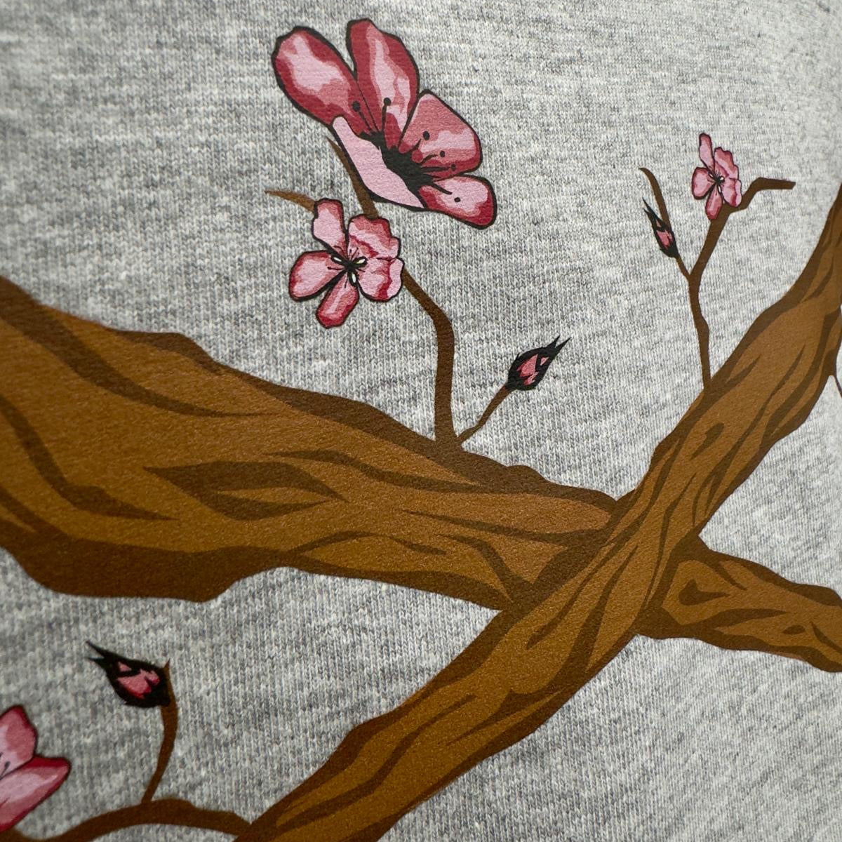 JustFitteds Oversized SAKURA Crossed Bats Shirt