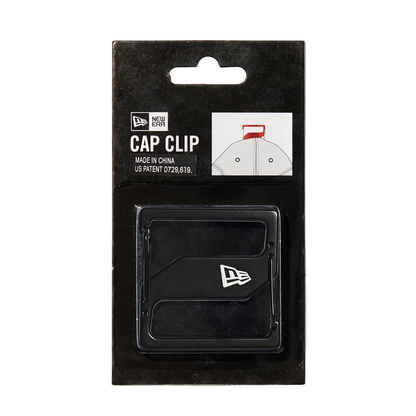 New Era Cap Clip black Back View