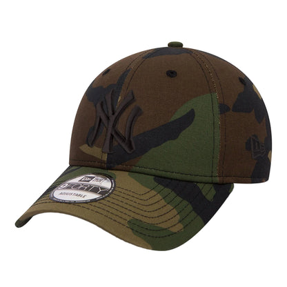 New York Yankees 9FORTY New Era Cap woodland camo Woodland Camo Undervisor View