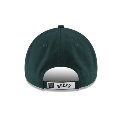 The League Milwaukee Bucks New Era 9FORTY Cap green Undervisor View