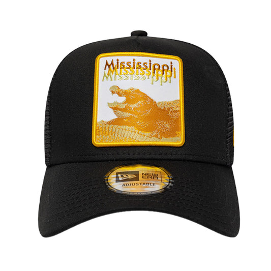 New Era Trucker Cap Mississippi Alligator