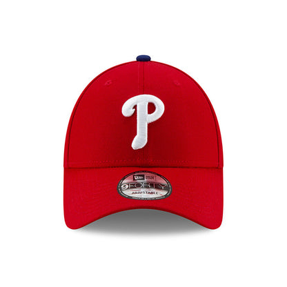 THE LEAGUE Philadelphia Phillies 9FORTY New Era Cap red Front View