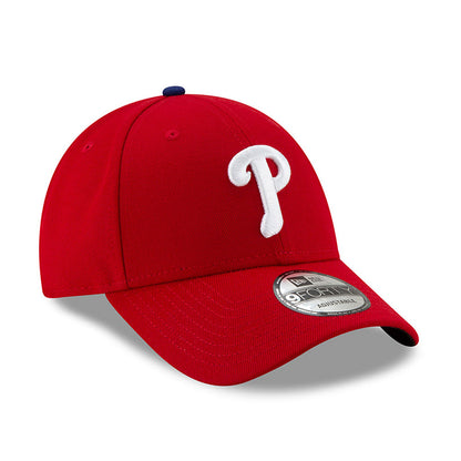 THE LEAGUE Philadelphia Phillies 9FORTY New Era Cap red Undervisor View