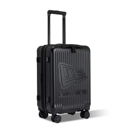 New Era Wheeled Carry-On Suitcase Black black Side View