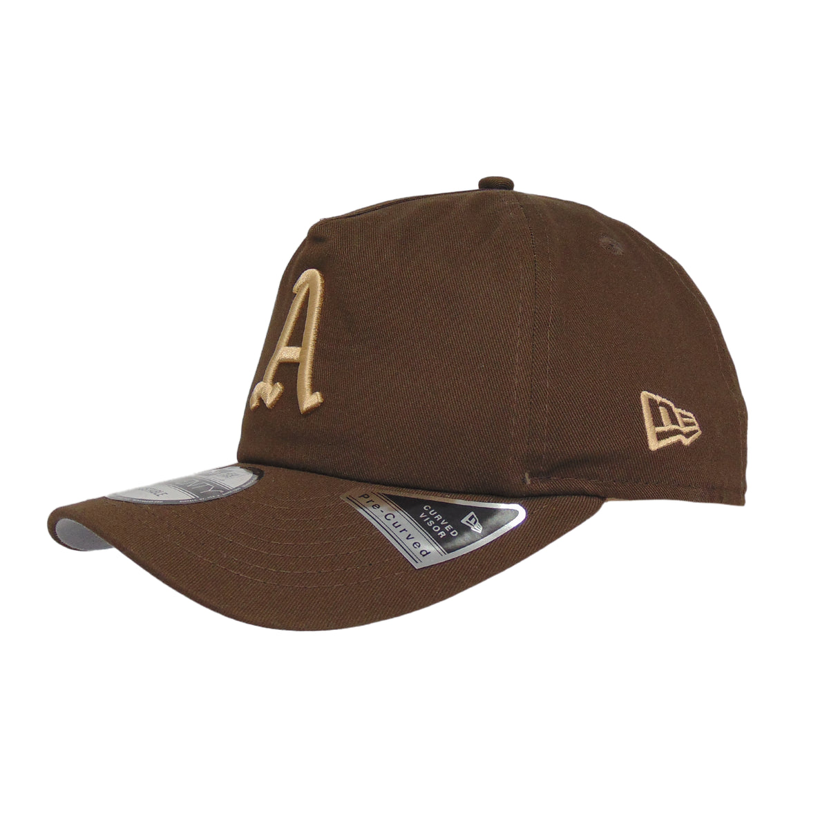 Oakland Athletics Custom New Era 19TWENTY Cap Walnut