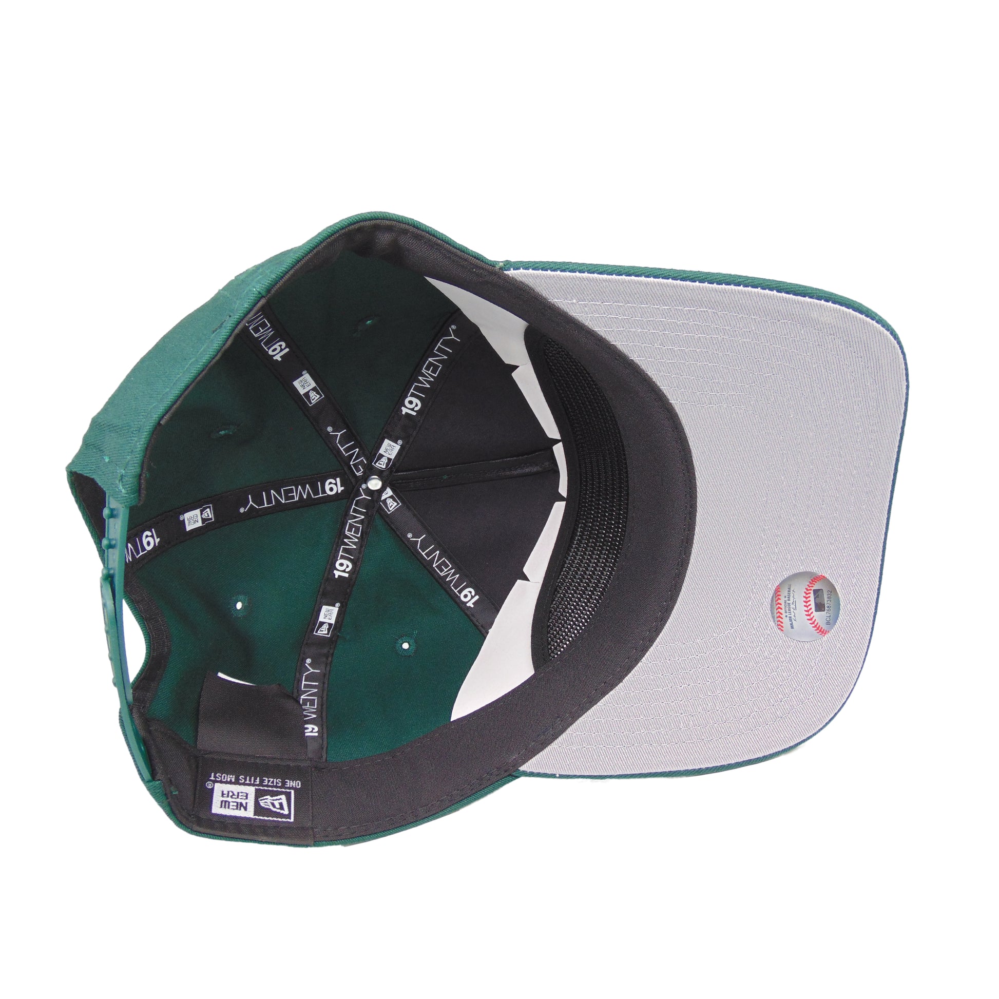 Atlanta Braves Custom New Era 19TWENTY Cap Green