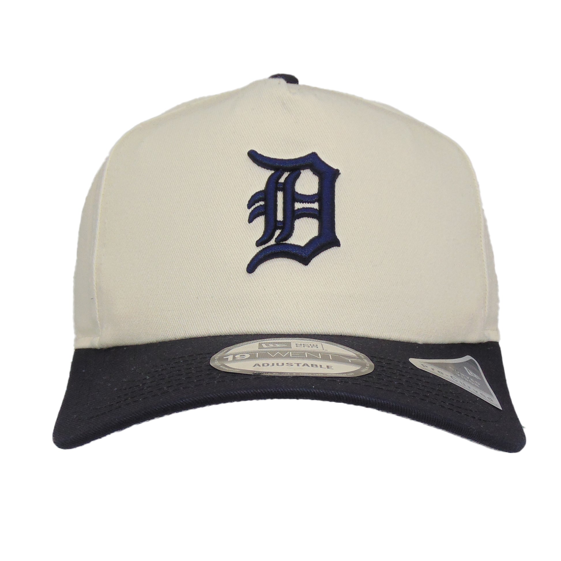 Detroit Tigers Custom New Era 19TWENTY Cap Chrome Navy