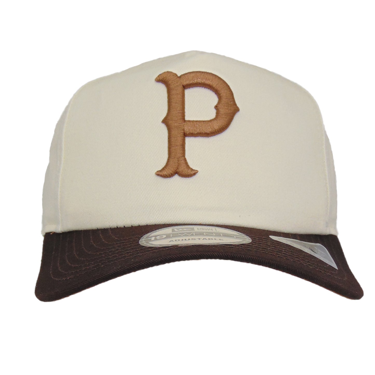 Pittsburgh Pirates Custom New Era 19TWENTY Cap Chrome Brown