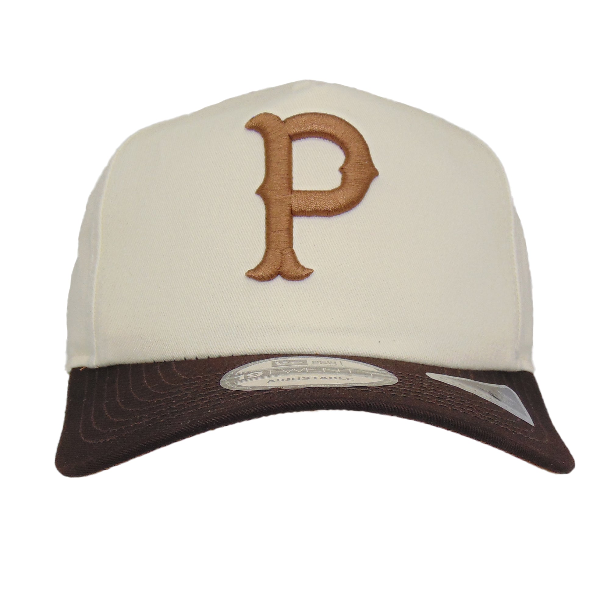 Pittsburgh Pirates Custom New Era 19TWENTY Cap Chrome Brown