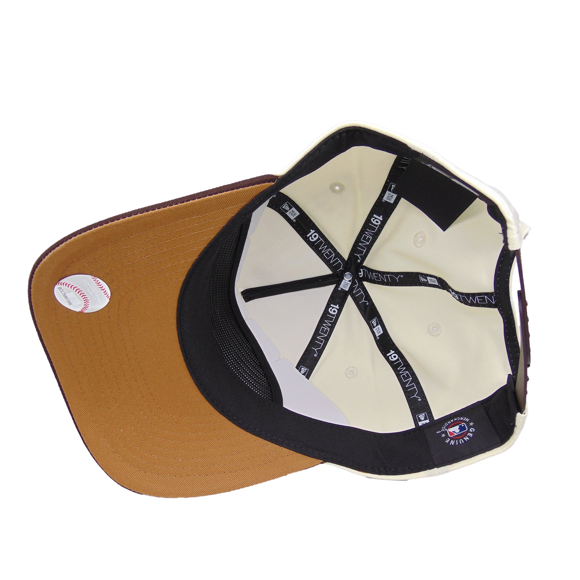 Pittsburgh Pirates Custom New Era 19TWENTY Cap Chrome Brown