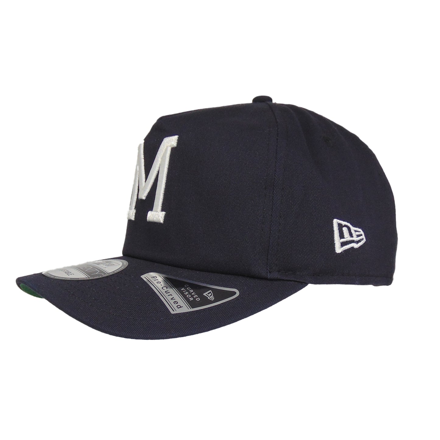 Milwaukee Brewers Custom New Era 19TWENTY Cap Navy