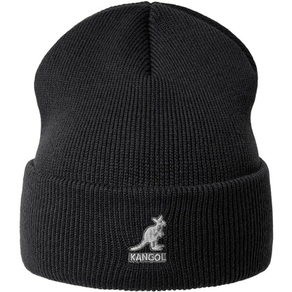 Kangol Pull On Beanie Black black Front View