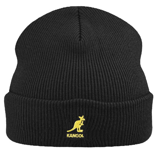 Kangol Pull On Beanie Black Gold