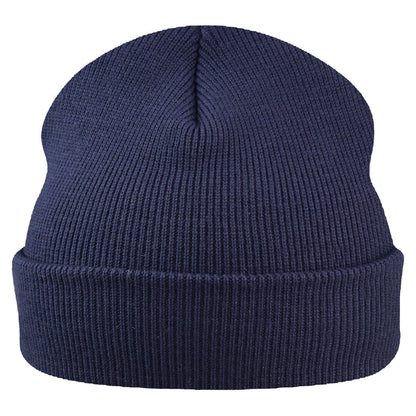 Kangol Pull On Beanie Dark Blue navy Side View