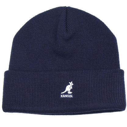Kangol Pull On Beanie Dark Blue navy Back View