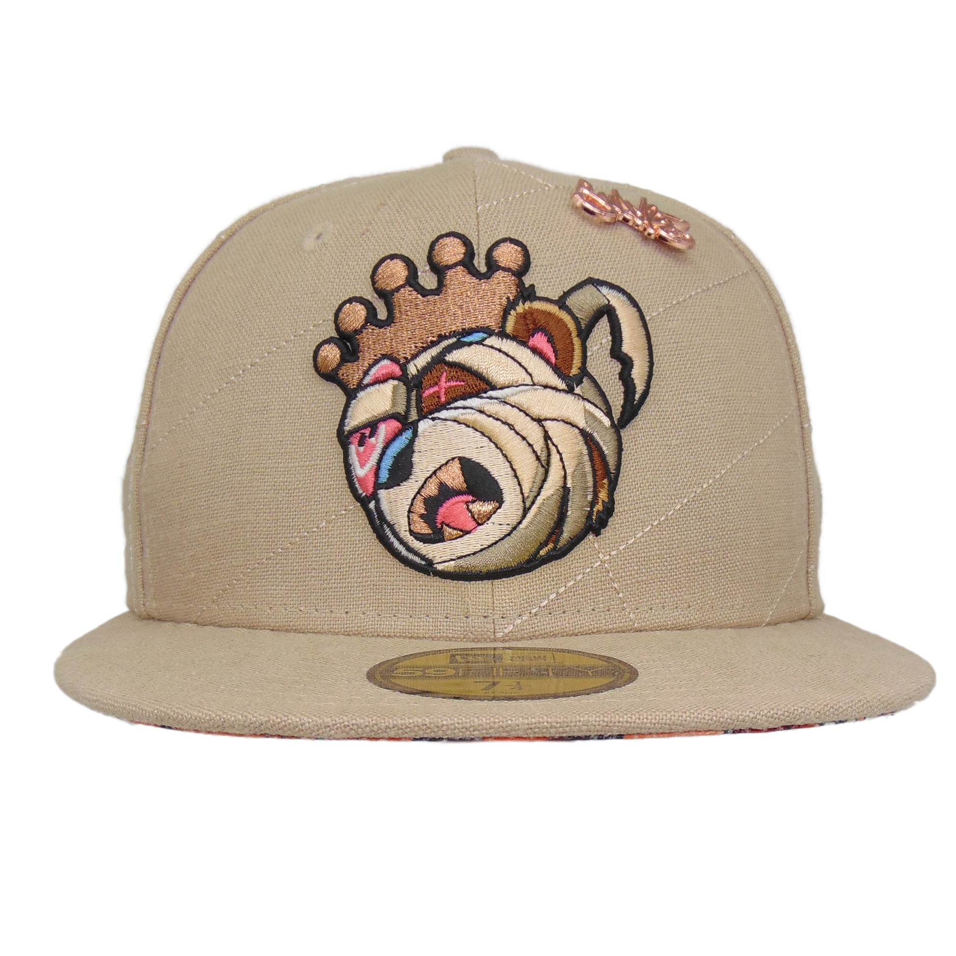 JustFitteds x Skam2 Day Bear 59FIFTY New Era Cap Beige