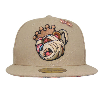 JustFitteds x Skam2 Day Bear 59FIFTY New Era Cap Beige