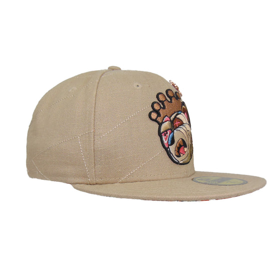 JustFitteds x Skam2 Day Bear 59FIFTY New Era Cap Beige