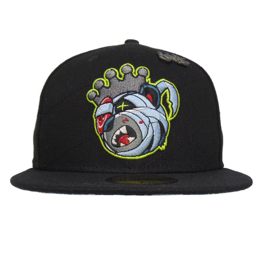 JustFitteds x Skam2 Night Bear 59FIFTY New Era Cap Black