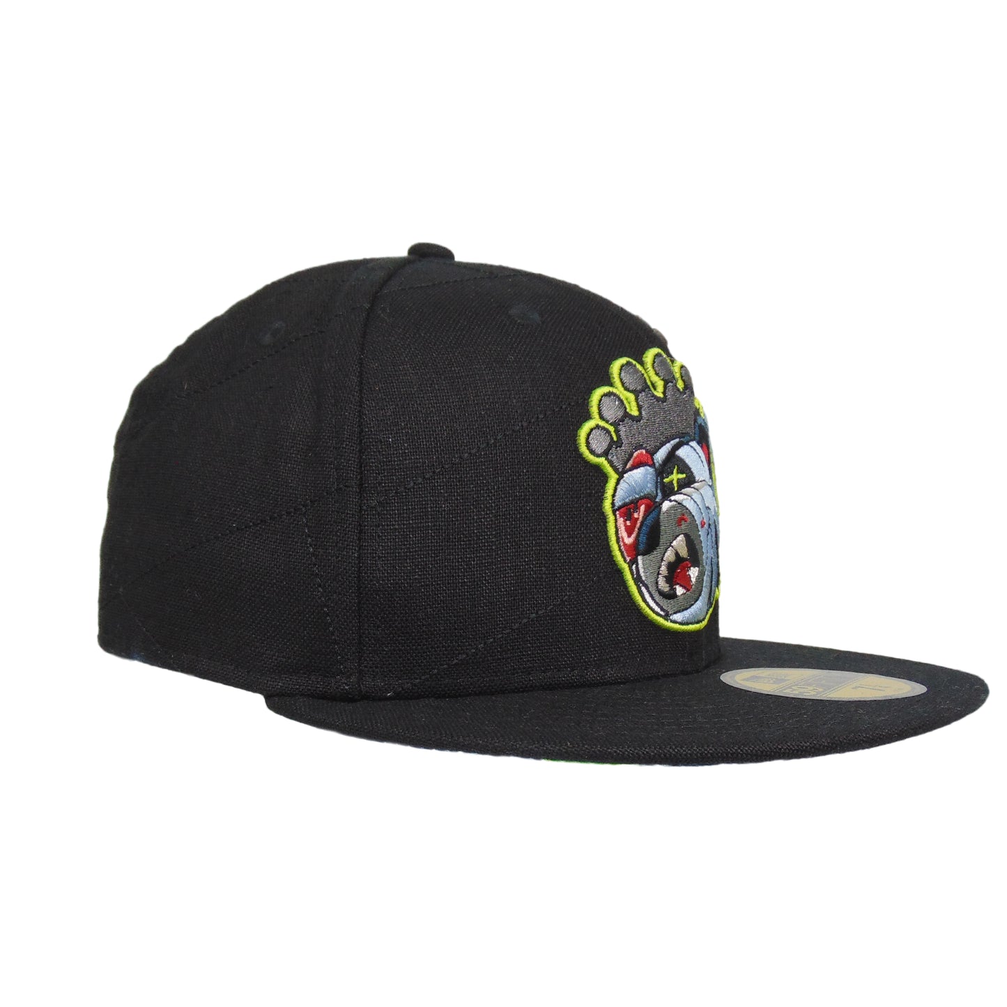 JustFitteds x Skam2 Night Bear 59FIFTY New Era Cap Black
