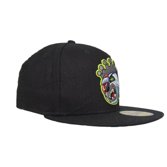 JustFitteds x Skam2 Night Bear 59FIFTY New Era Cap Black