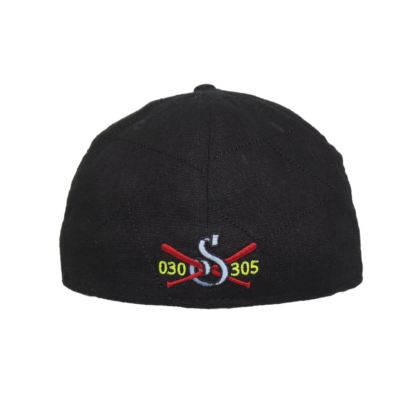 JustFitteds x Skam2 Night Bear 59FIFTY New Era Cap Black