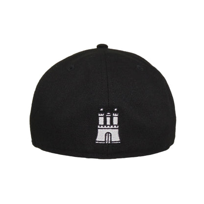 JustFitteds 040 59FIFTY New Era Cap Black black Undervisor View