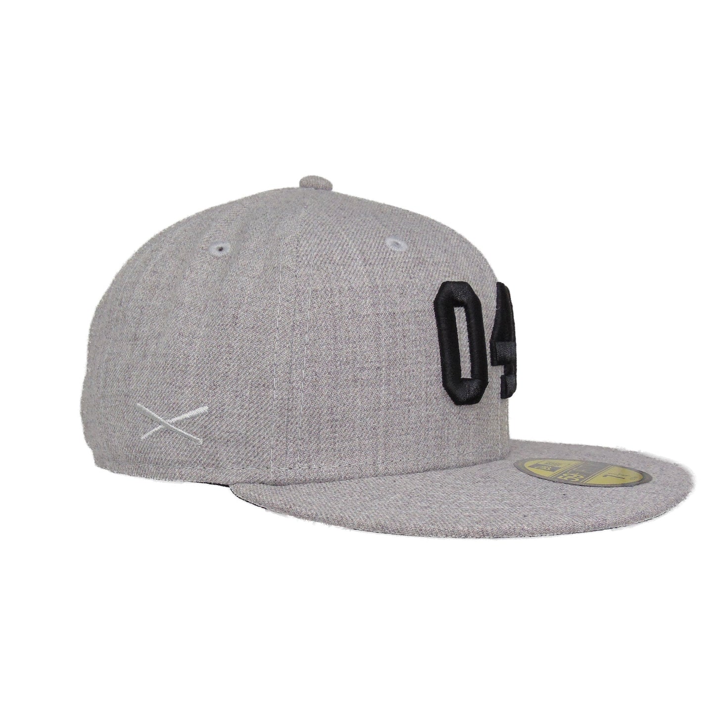 JustFitteds 040 New Era 59FIFTY Cap Heather Grey