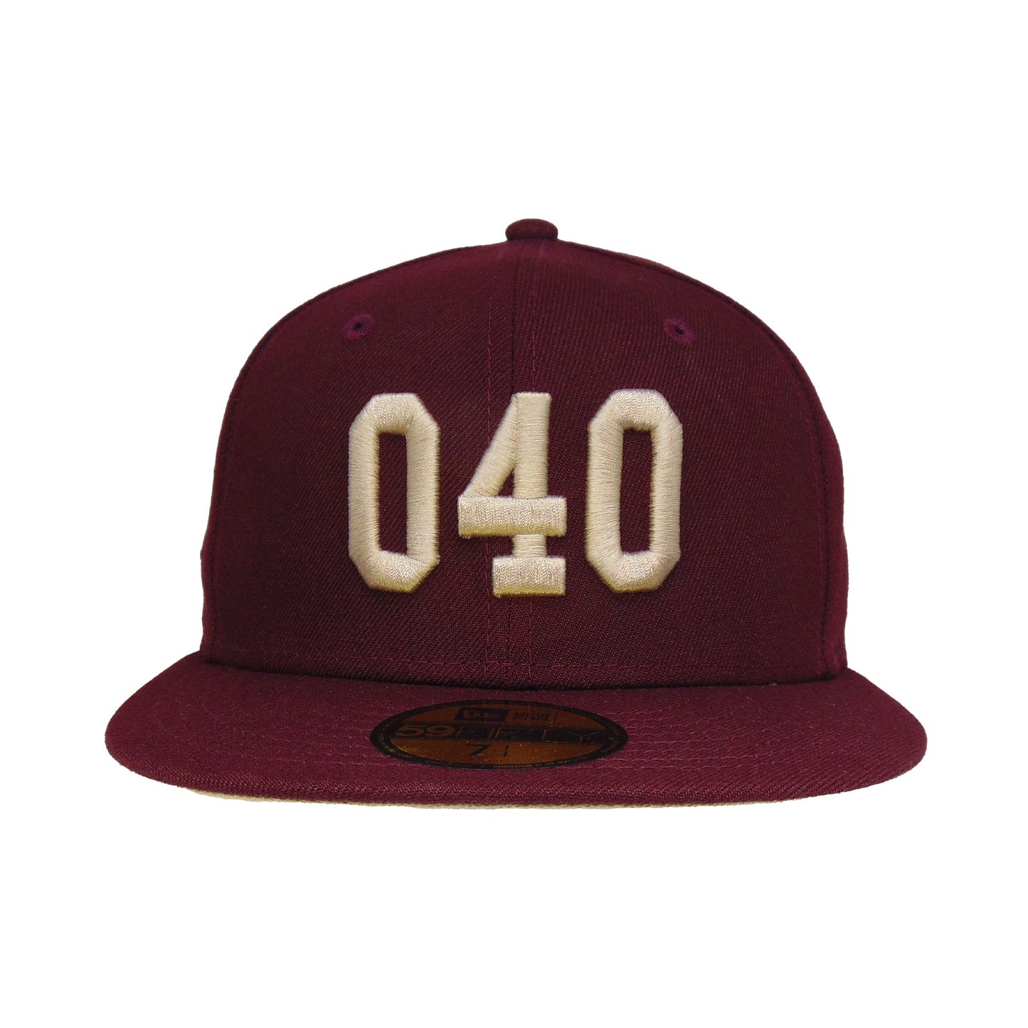 JustFitteds 040 New Era 59FIFTY Cap Maroon