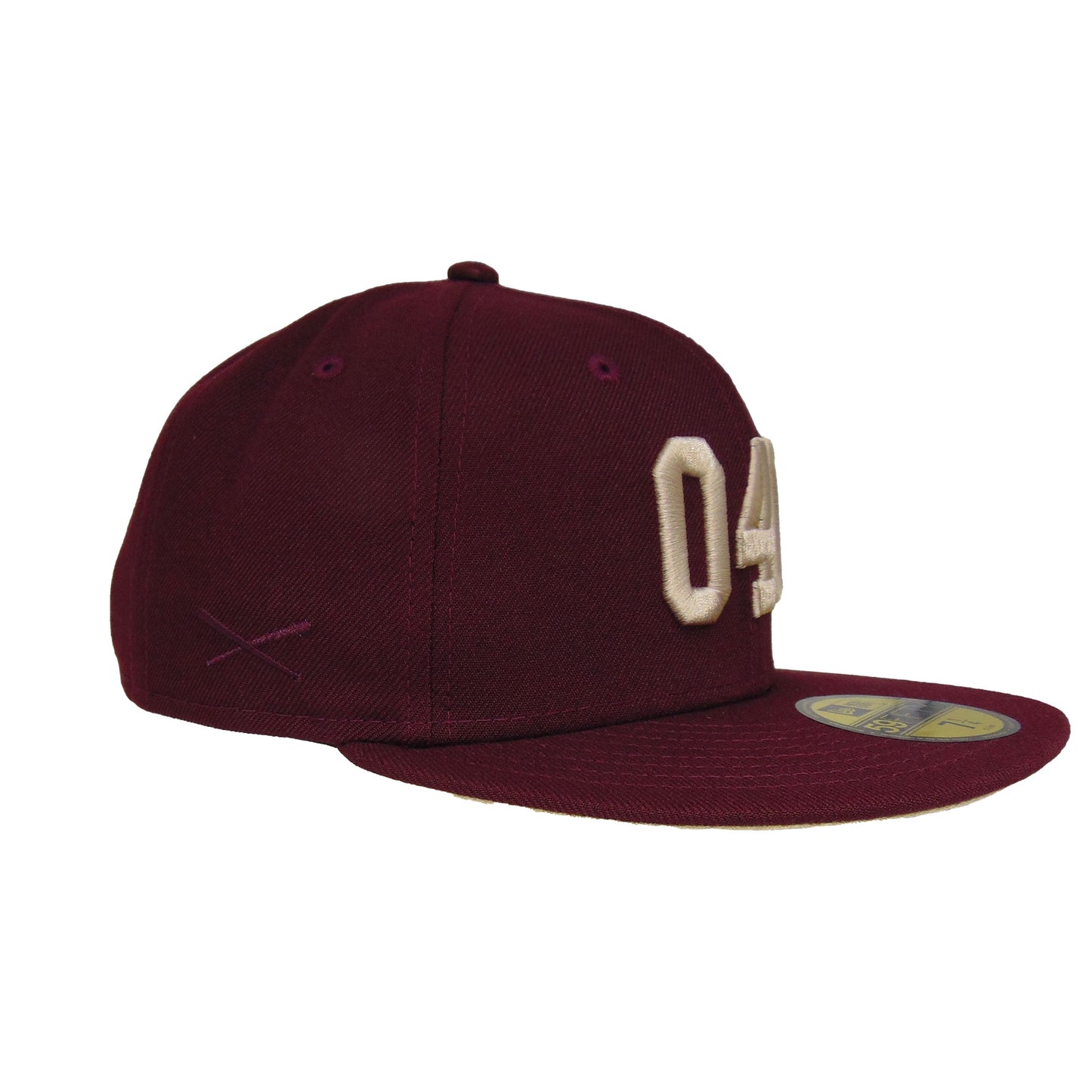 JustFitteds 040 New Era 59FIFTY Cap Maroon