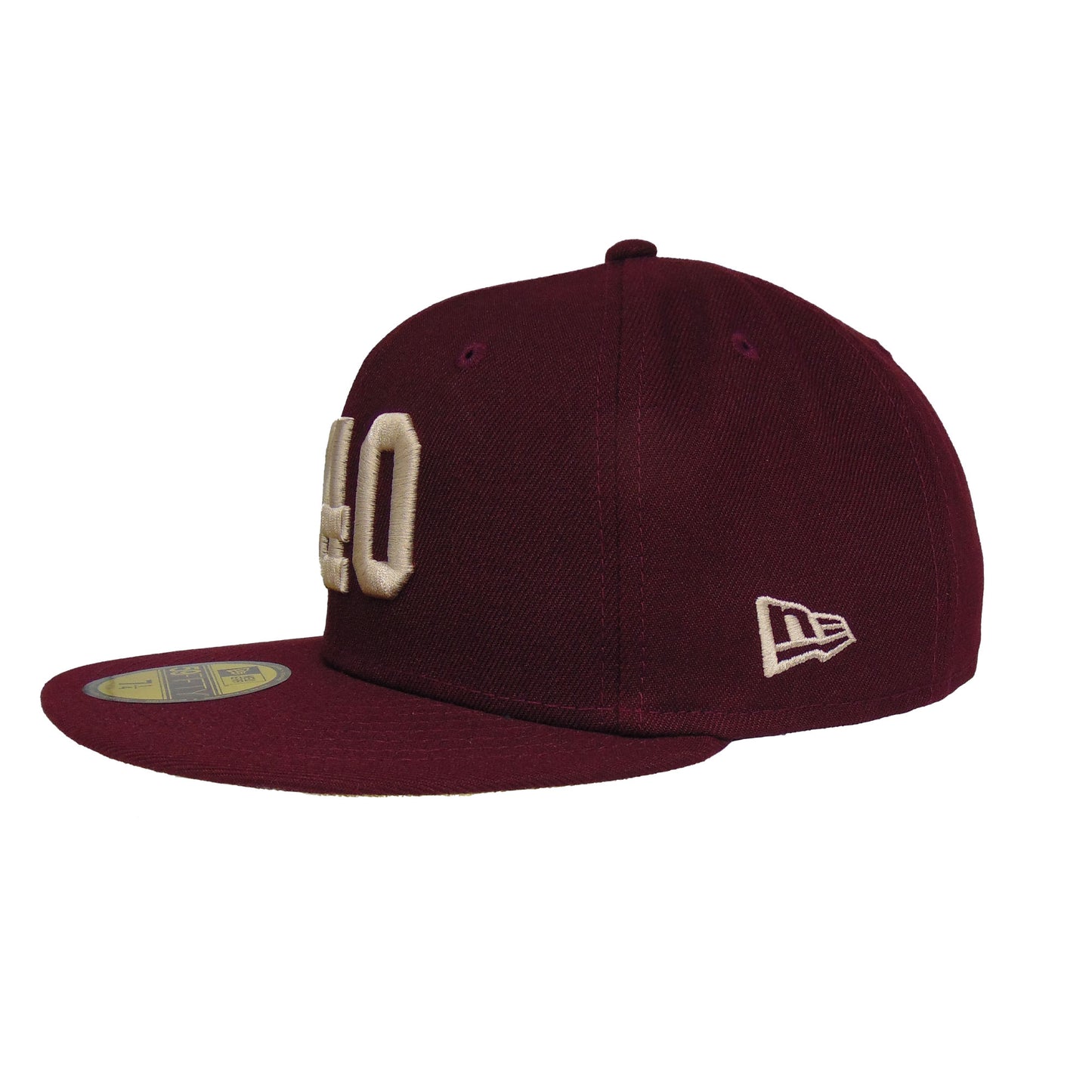 JustFitteds 040 New Era 59FIFTY Cap Maroon