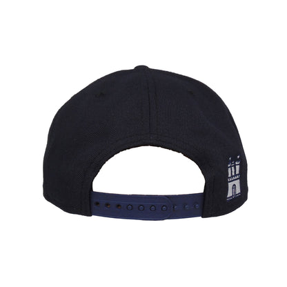 JustFitteds 040 9FIFTY New Era Cap Navy navy
maroon Back View