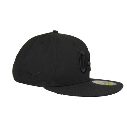 JustFitteds 040 New Era 59FIFTY Cap Blackout black Side View