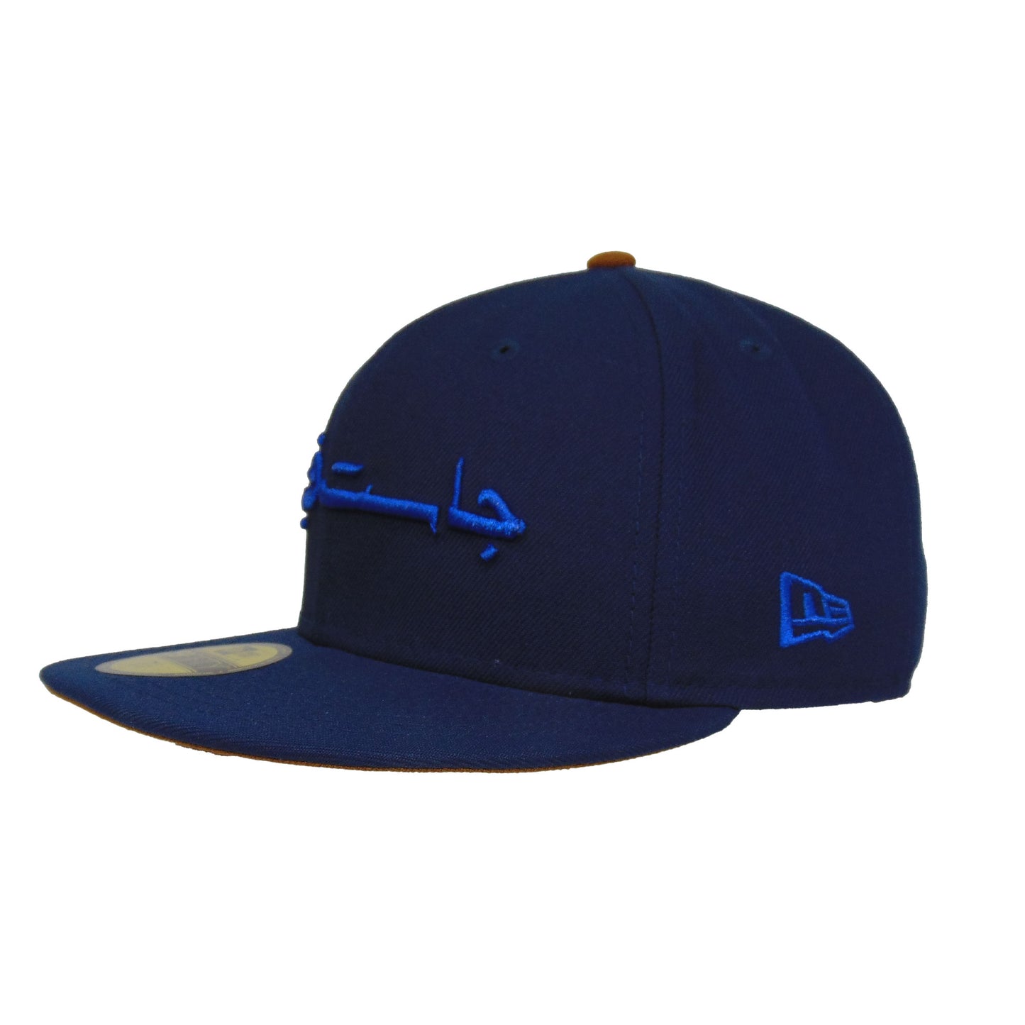 JustFitteds Arab Script Logo New Era 59FIFTY Oceanside Navy