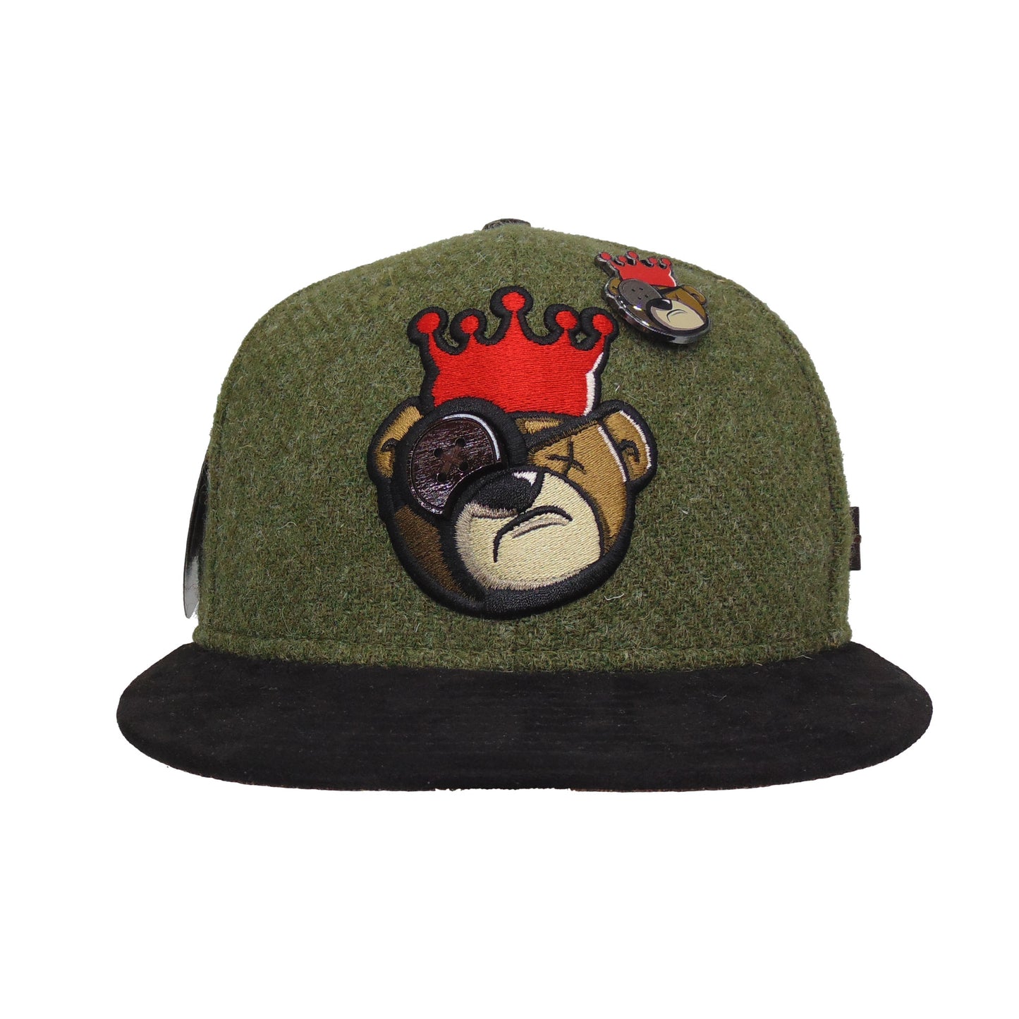 JustFitteds Berlin Bear 59FIFTY New Era Cap Button Bear Harris Tweed