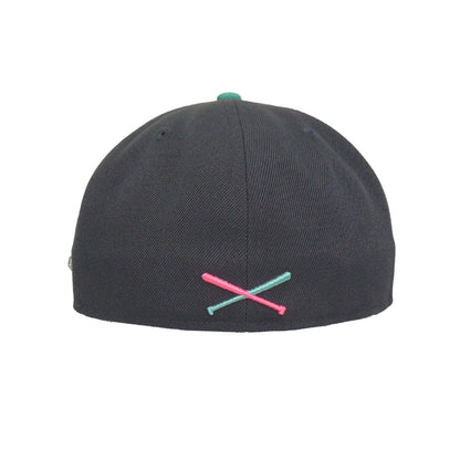 JustFitteds Berlin Bear 59FIFTY New Era Cap Bomb City Train Grey