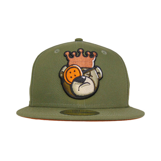 JustFitteds Berlin Bear 59FIFTY New Era Cap Olive
